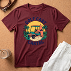 Golf Cart Cartel T-Shirt — Retro Beach Tee