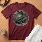 Built Not Bought Golf Cart T-Shirt — Vintage Custom Golf Cart Mechanic Tee