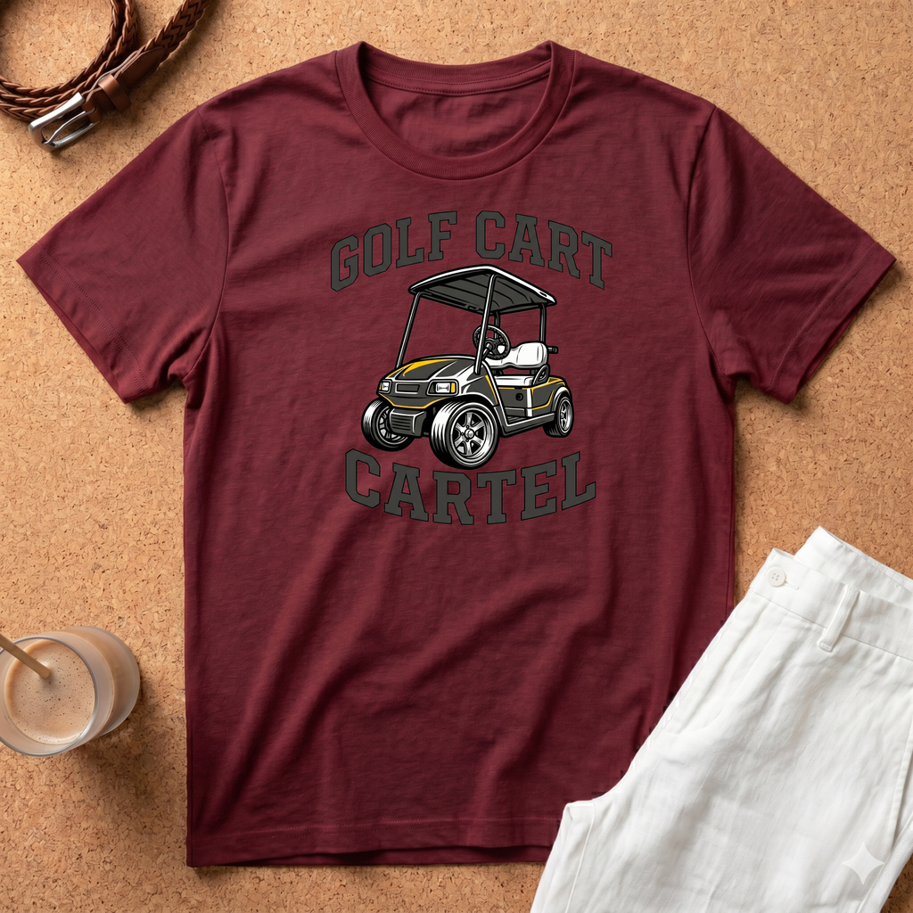 Golf Cart Cartel T-Shirt — Cartel Crew Tee