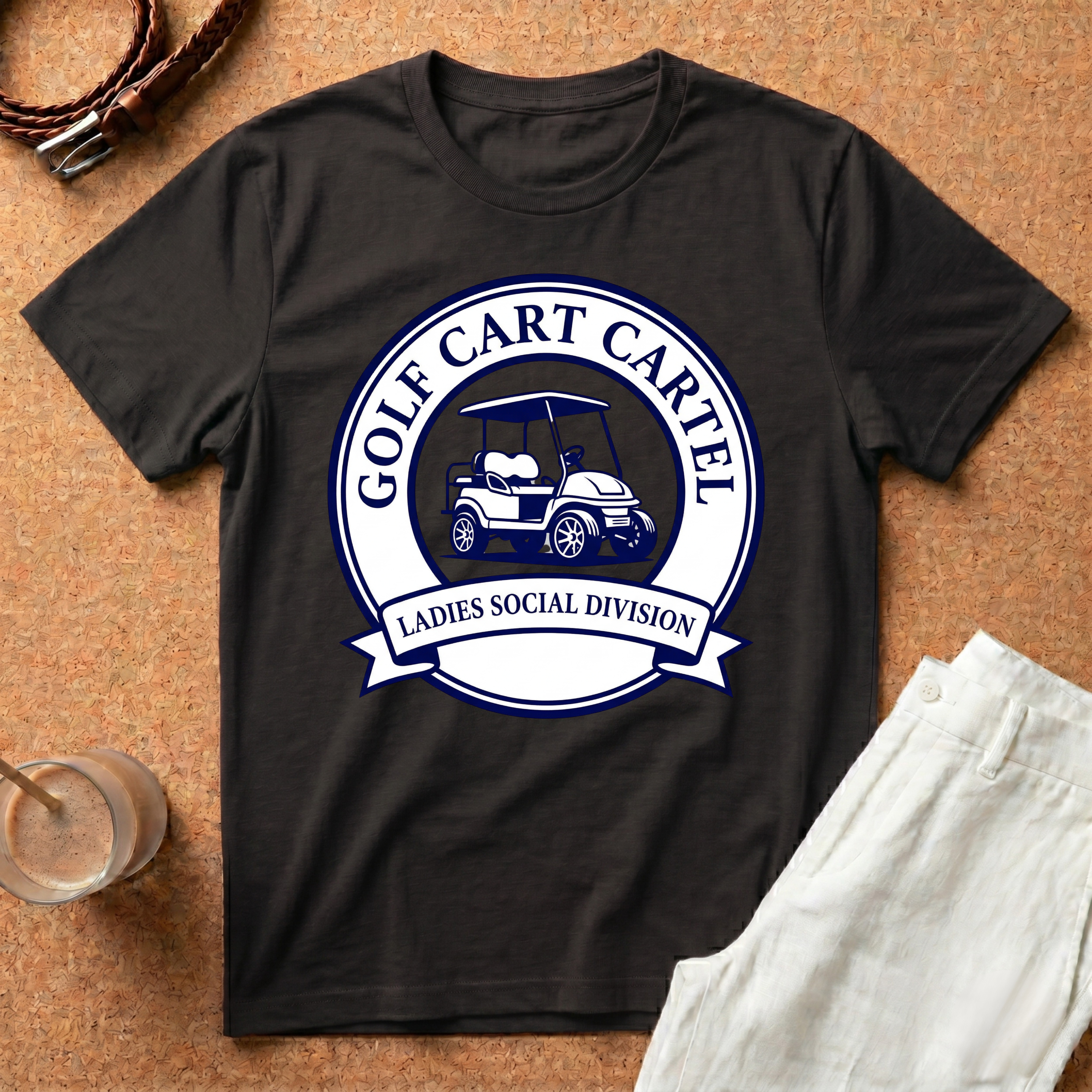 Golf Cart Cartel T-Shirt - Ladies Social Division