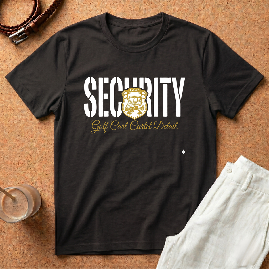 Golf Cart Cartel T-Shirt - Cartel Security