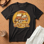Golf Cart Vintage T-Shirt — Retro 'Cartel' Graphic Tee