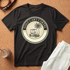 Golf Cart Cartel T-Shirt — Vintage Palm & Cart Design (Since 2025)