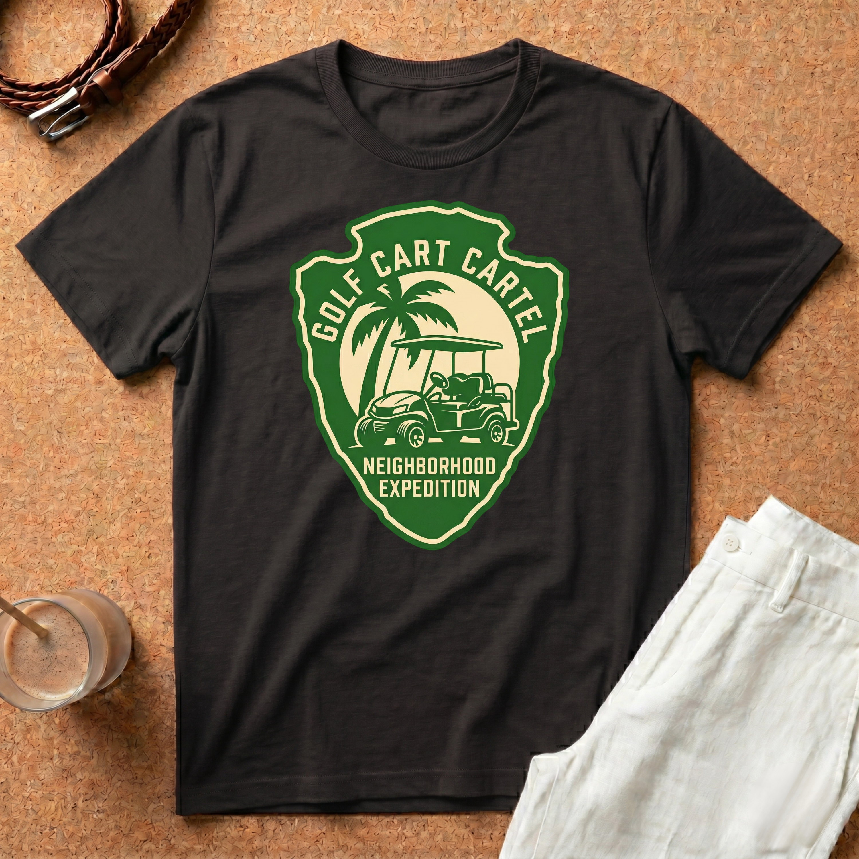 Golf Cart Cartel T-Shirt - Neighborhood Expedition