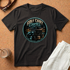 Golf Cart Cartel T-Shirt – Retro Nighttime Driving Graphic Tee