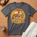 Golf Cart Vintage T-Shirt — Retro 'Cartel' Graphic Tee
