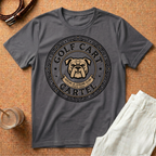 Golf Cart Cartel Bulldog T-Shirt — Vintage Tee