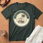 Golf Cart Cartel T-Shirt — Vintage Palm & Cart Design (Since 2025)
