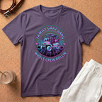 T-Shirt — 'Family Cart Gang: Whole Crew Rollin' Retro Golf Cart Graphic