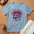 Sunset Cruising Golf Cart T-Shirt — 'Sunset Cruising' Graphic Tee