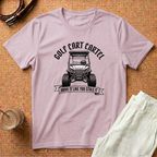 Golf Cart T-Shirt — "Golf Cart Cartel: Drive It Like You Stole It" Graphic Tee