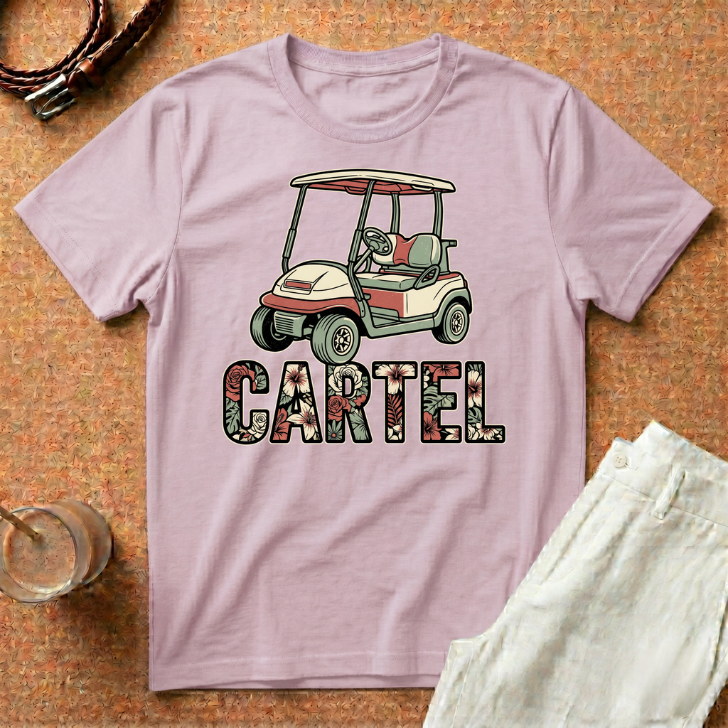 Golf Cart 'Cartel' T-Shirt – Graphic Tee