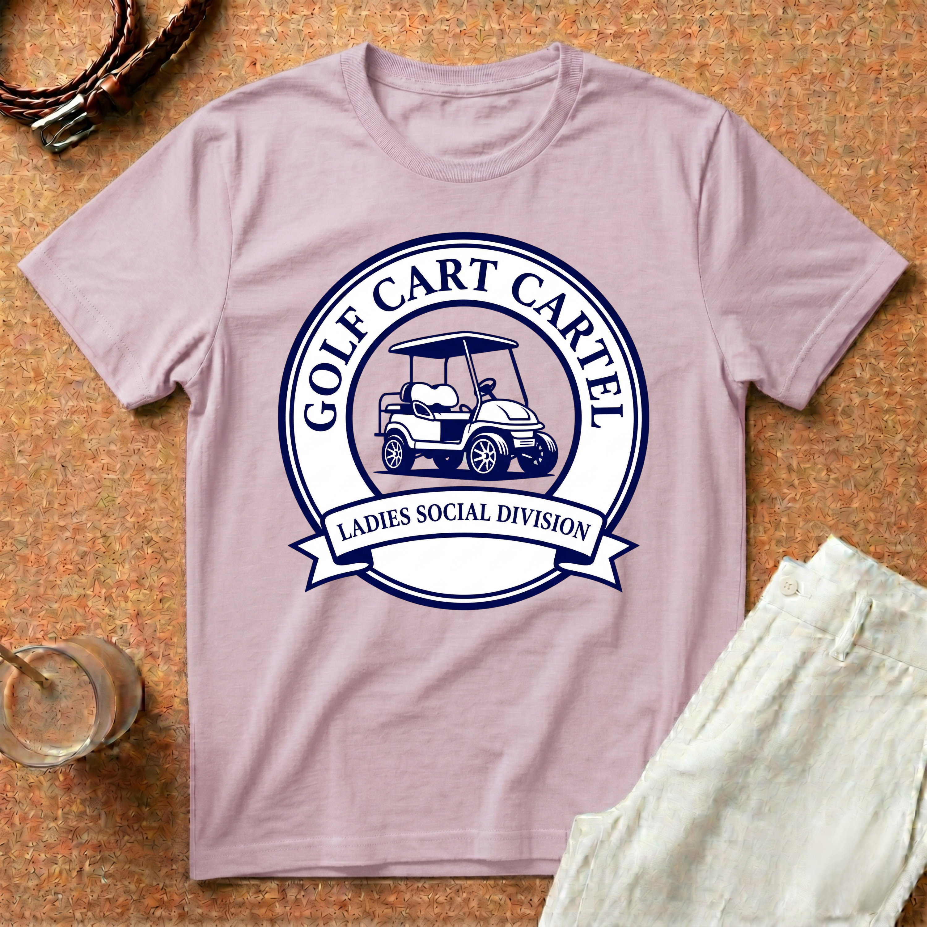 Golf Cart Cartel T-Shirt - Ladies Social Division