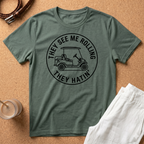 Golf Cart T-Shirt — "They See Me Rolling They Hatin'" Vintage Golf Tee