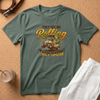 Golf Cart T-Shirt — "They See Me Rolling They Hatin'" Vintage Driving Tee