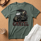 Cartel Golf Cart T-Shirt — Funny Off-Roading Club Tee