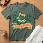 Loop Legend Golf Cart T-Shirt — Funny Mini Golf / Putting Course Shirt