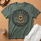 Golf Cart Cartel Bulldog T-Shirt — Vintage Tee