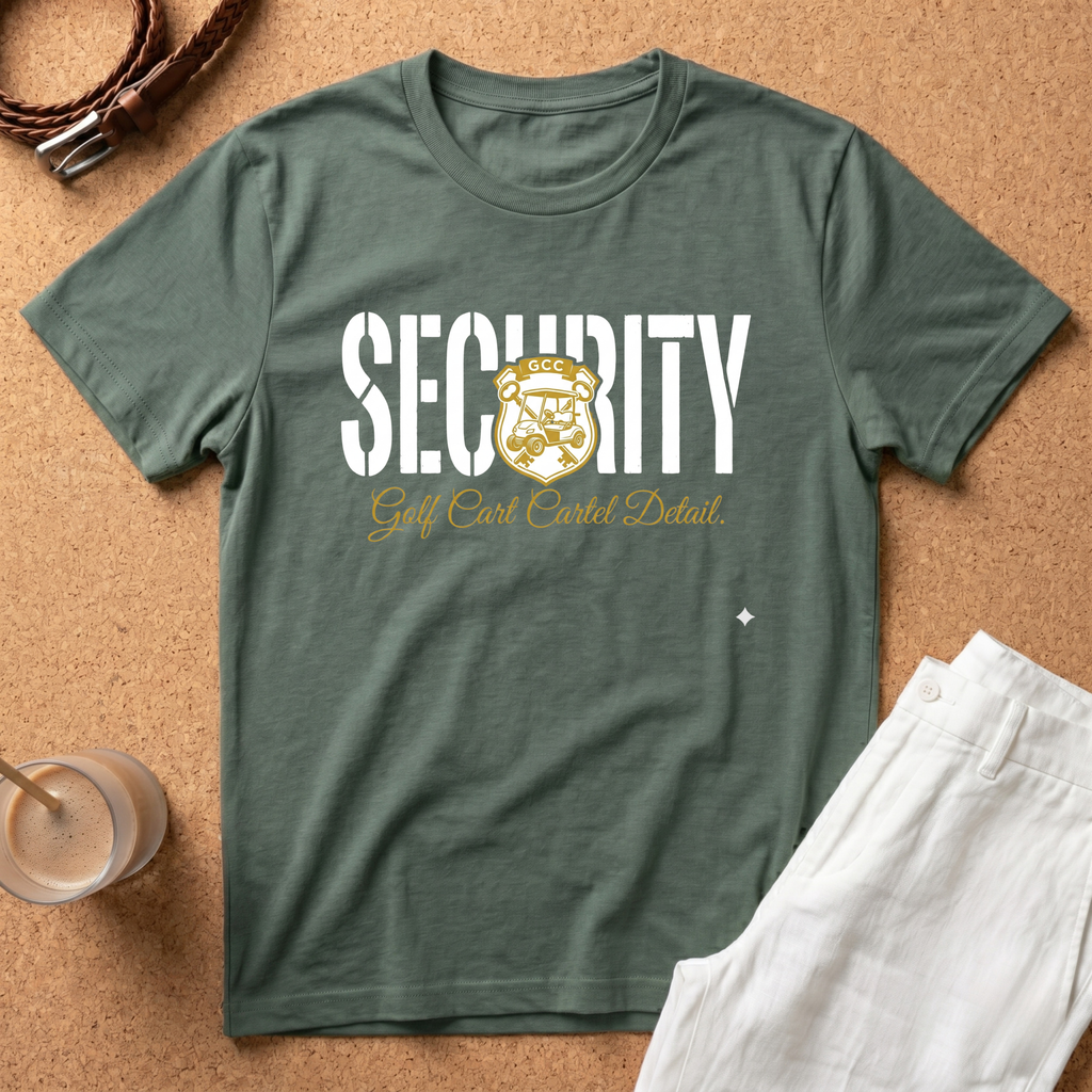 Golf Cart Cartel T-Shirt - Cartel Security
