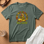 They See Me Rolling They Hatin' T-Shirt — Retro Golf Cart Humor Tee