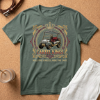 Cartel Kings Golf Cart T-Shirt — Rule the Streets, Ride the Cart Vintage Tee