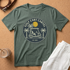 Golf Cart Cartel T-Shirt – Vintage Palm Golfing Tee