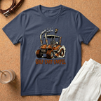 Golf Cart Cartel T-Shirt – Retro Smoking Golf Cart Graphic Tee