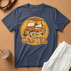 Golf Cart Vintage T-Shirt — Retro 'Cartel' Graphic Tee