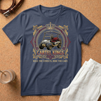 Cartel Kings Golf Cart T-Shirt — Rule the Streets, Ride the Cart Vintage Tee