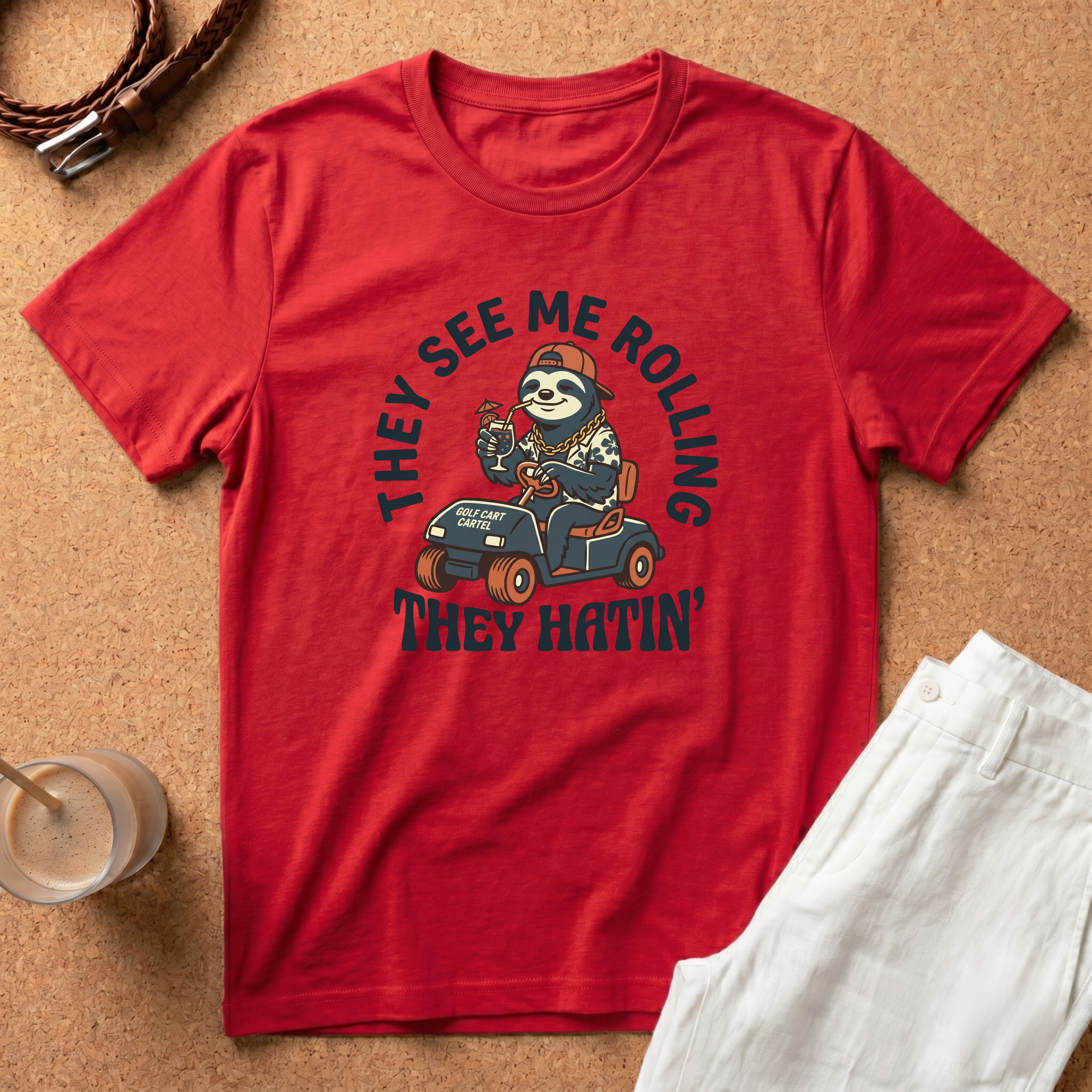 They See Me Rolling They Hatin' Sloth T-Shirt