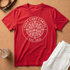 Golf Cart Cartel T-Shirt — Compass Logo Tee (Est. 2025)