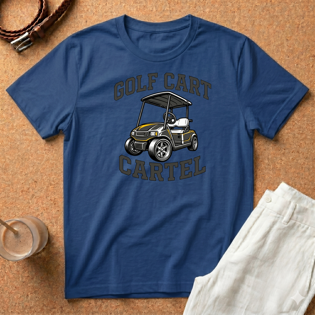 Golf Cart Cartel T-Shirt — Cartel Crew Tee