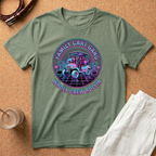 T-Shirt — 'Family Cart Gang: Whole Crew Rollin' Retro Golf Cart Graphic