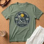 Golf Cart Cartel T-Shirt – Vintage Palm Golfing Tee