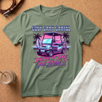 Golf Cart T-Shirt — "Golf Cart Cartel: Drive It Like You Stole It" Retro