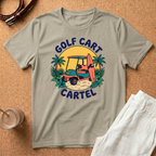 Golf Cart Cartel T-Shirt — Retro Beach Tee