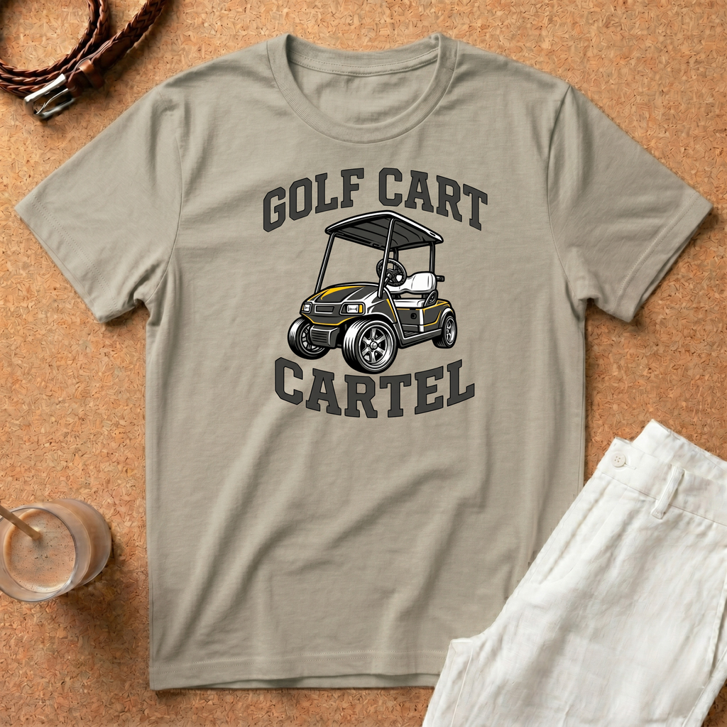 Golf Cart Cartel T-Shirt — Cartel Crew Tee