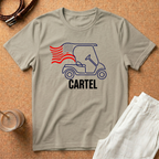 Golf Cartel T‑Shirt – Vintage Golf Cart Graphic Tee