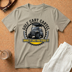 Golf Cart Cartel T-Shirt – "Drive It Like You Stole It" Graphic Tee
