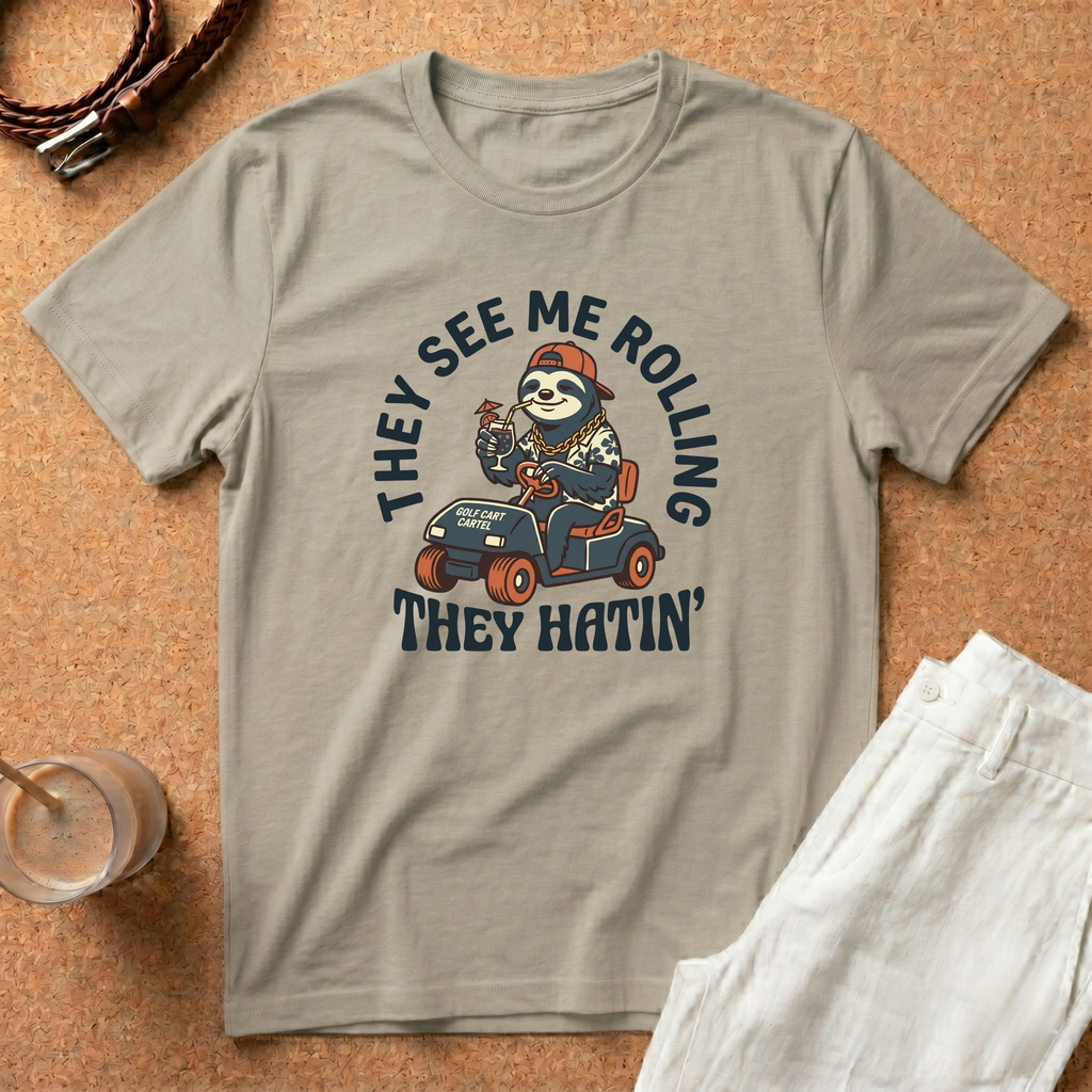 They See Me Rolling They Hatin' Sloth T-Shirt