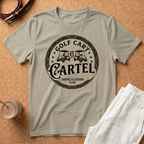 Golf Cart Cartel T‑Shirt — Vintage Golf Club Graphic Tee