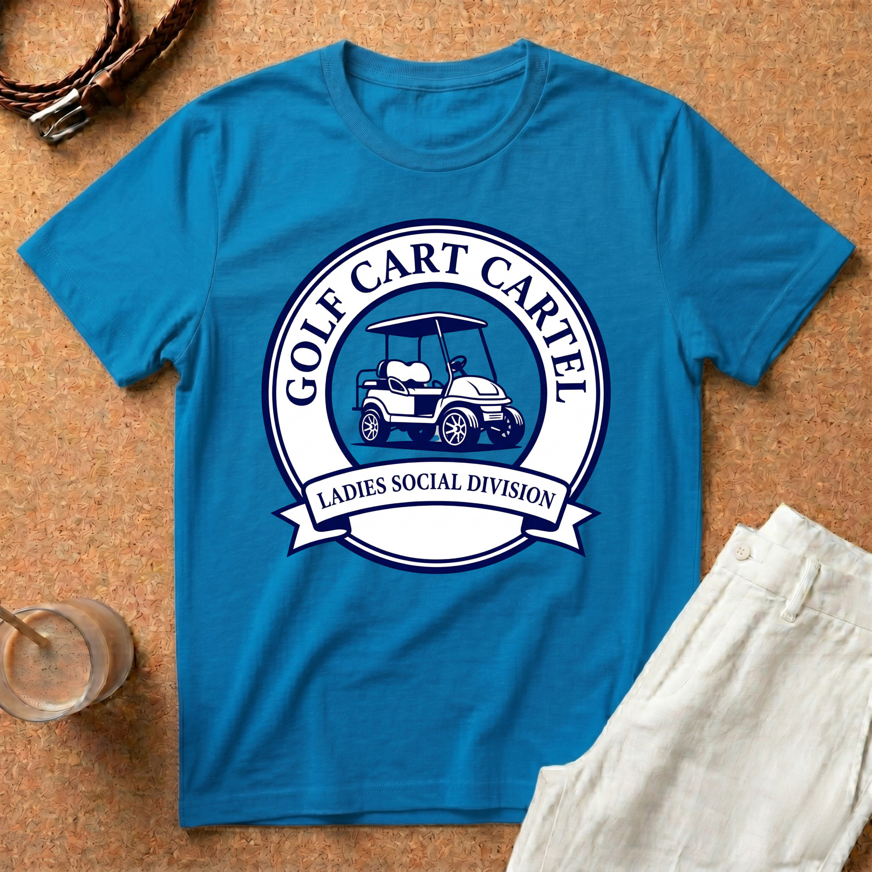 Golf Cart Cartel T-Shirt - Ladies Social Division