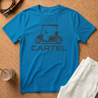 Golf Cart 'Cartel' T‑Shirt — Retro Golfing Crew T-Shirt