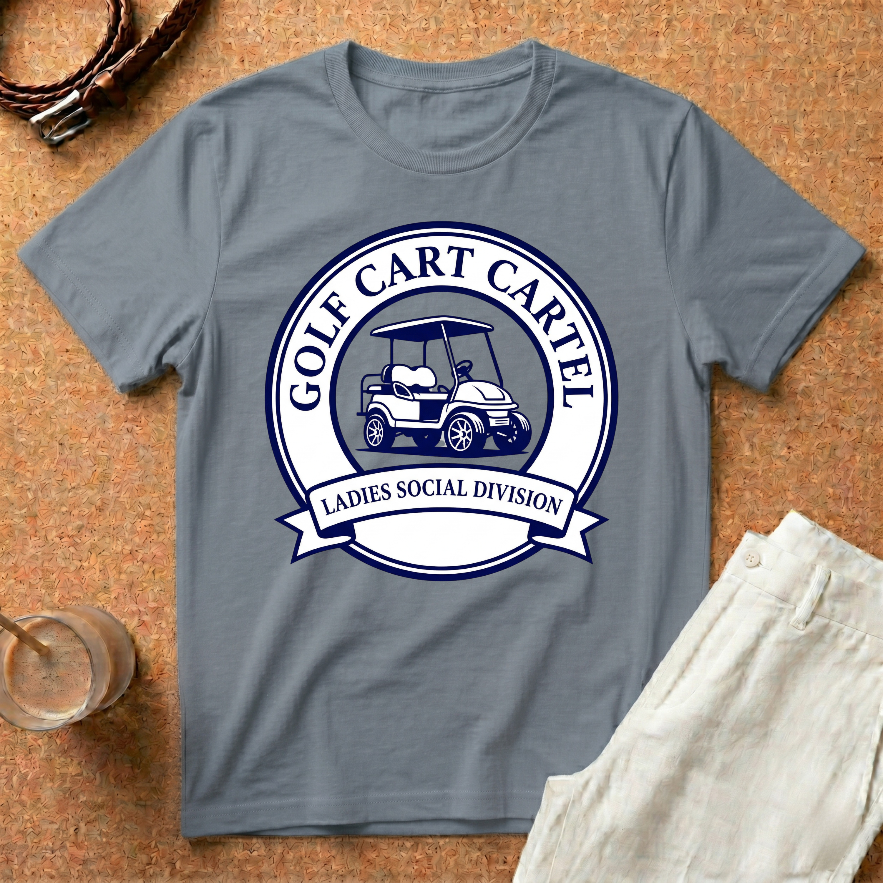Golf Cart Cartel T-Shirt - Ladies Social Division