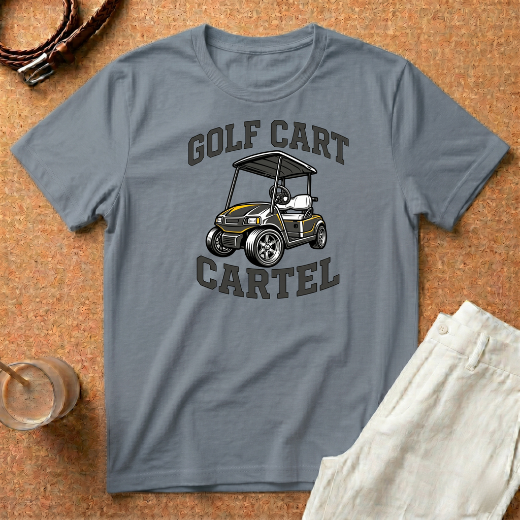 Golf Cart Cartel T-Shirt — Cartel Crew Tee