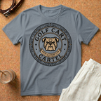 Golf Cart Cartel Bulldog T-Shirt — Vintage Tee