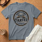 Golf Cart Cartel T‑Shirt — Vintage Golf Club Graphic Tee