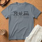 Golf Cart Rules T-Shirt — "Just Electric" Minimalist Golf Graphic Tee