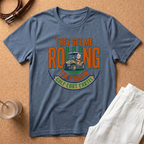 Golf T-Shirt — "They See Me Rolling They Hatin'" Golf Cart Crew Shirt