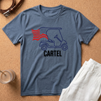 Golf Cartel T‑Shirt – Vintage Golf Cart Graphic Tee